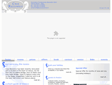Tablet Screenshot of casarezzonico.it